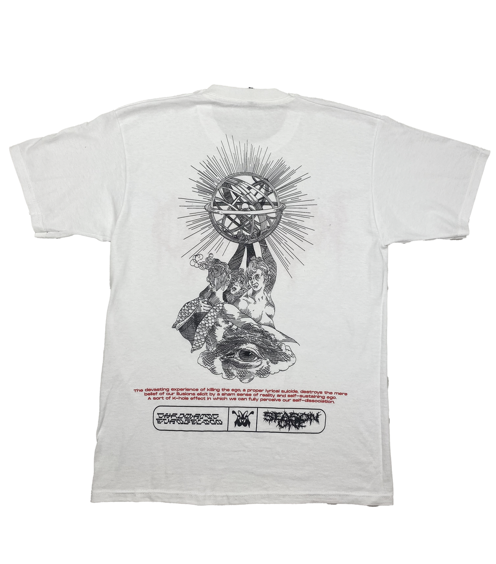 Tee bianca "Superbia"