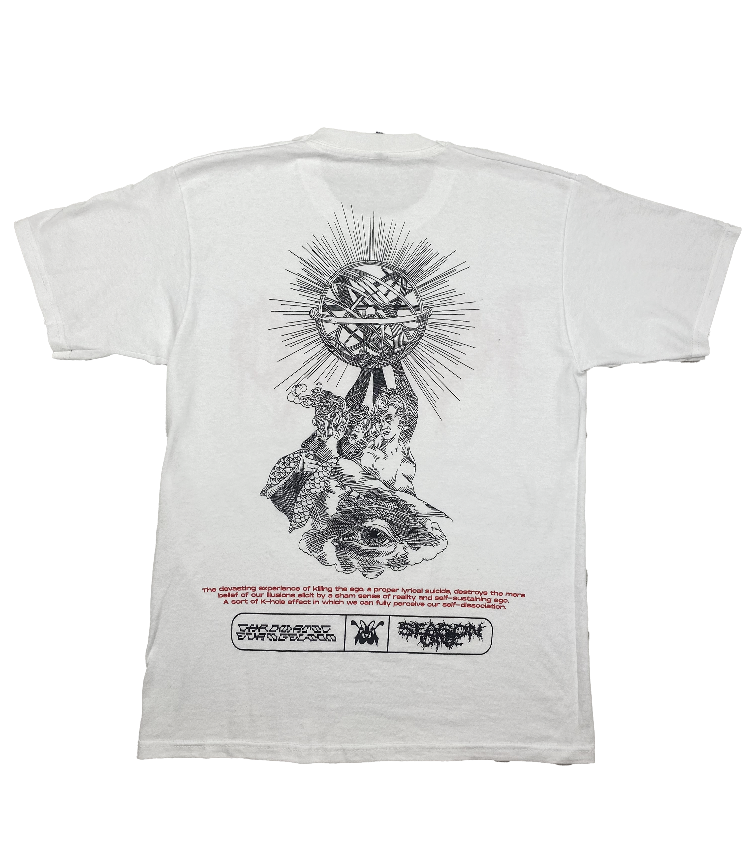 Tee bianca "Superbia"