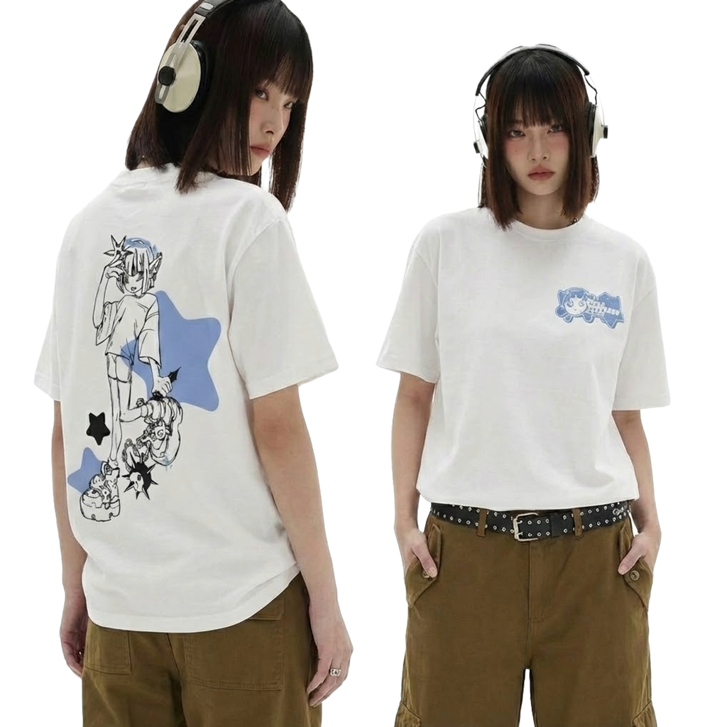 Tee bianca "Lussuria"