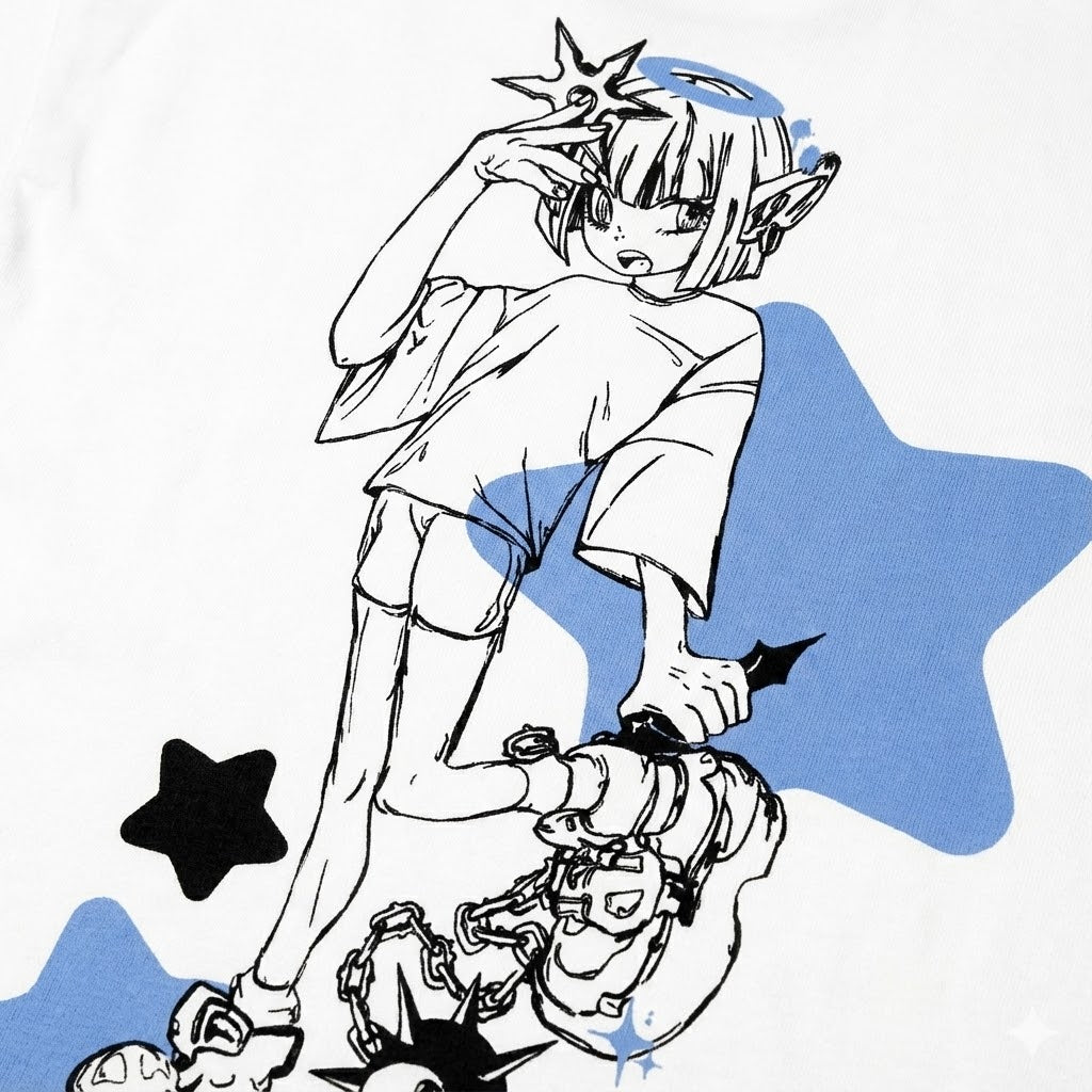 Tee bianca "Lussuria"